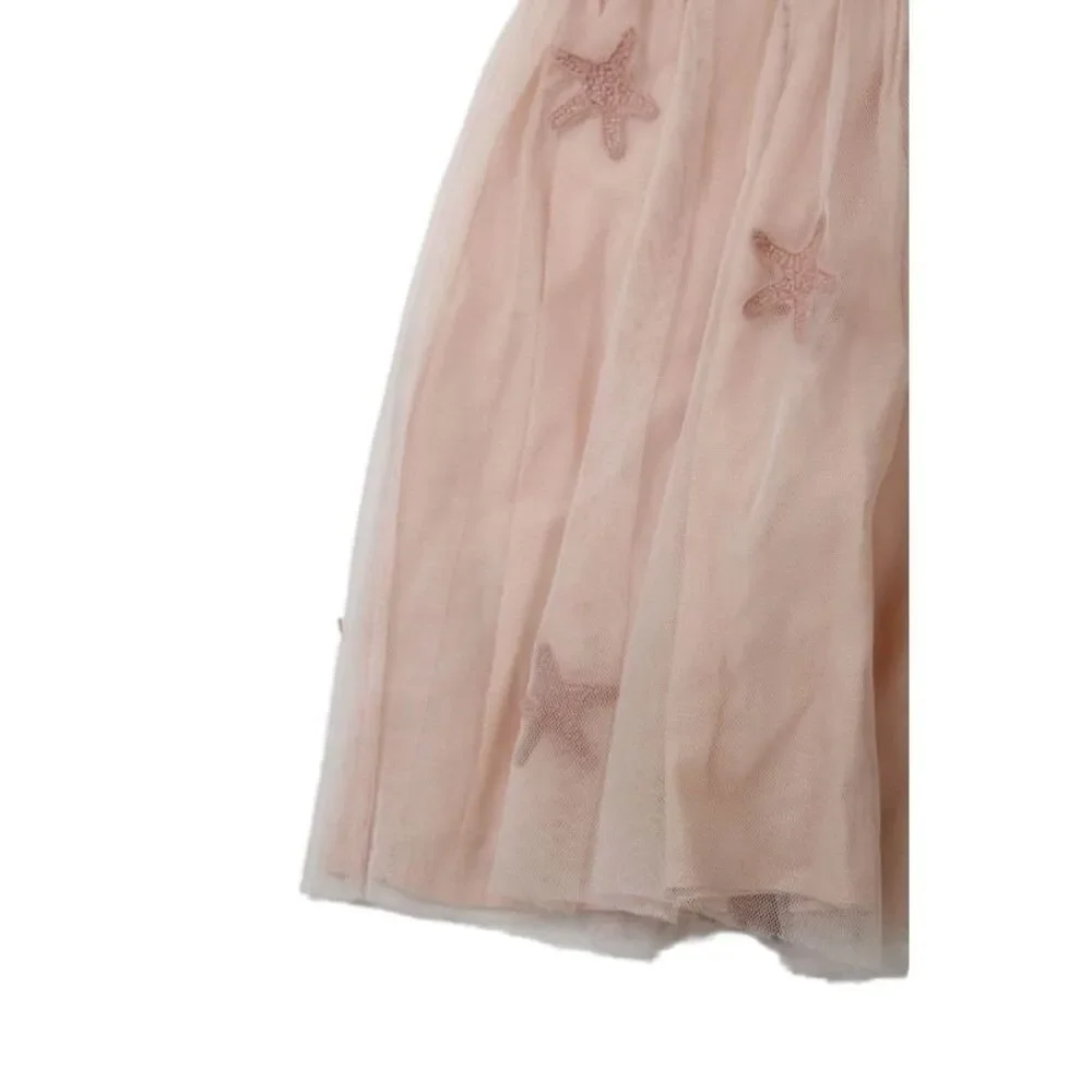 Stella McCartney Kids Childrens Girls Stars Print Dress Pink Size 36 Months